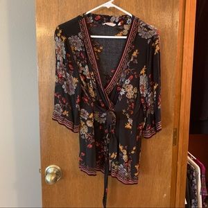 Soft Surroundings Patterned Blouse